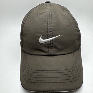 Nike Golf  Hat Cap Featherweight Brown Polyester Hat Men's Size Adjustable